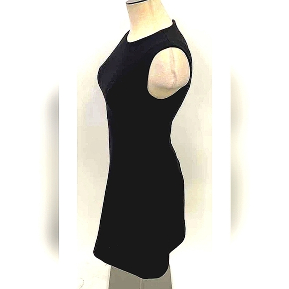 CLEAR OUT kate spade ♠️ stretch crepe flip dress Black Size 0 - Picture 3 of 11